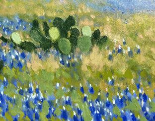 Field with Lupine by David Forks |   Closeup View of Artwork 