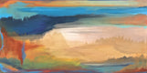 Original art for sale at UGallery.com | Ambiguous Landscape by Alicia Dunn | $1,125 | acrylic painting | 18' h x 36' w | thumbnail 1