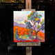 Original art for sale at UGallery.com | Eucalyptus Landscape by James Hartman | $950 | oil painting | 20' h x 20' w | thumbnail 3