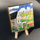 Original art for sale at UGallery.com | Flower Farm House by James Hartman | $75 | oil painting | 4' h x 4' w | thumbnail 2