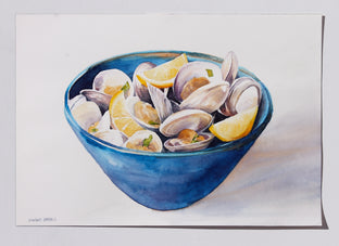 Bowl of Clams by Dwight Smith |  Context View of Artwork 