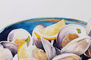 Bowl of Clams by Dwight Smith |   Closeup View of Artwork 