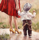 Original art for sale at UGallery.com | Take My Hand by Nava Lundy | $2,575 | acrylic painting | 36' h x 36' w | thumbnail 1