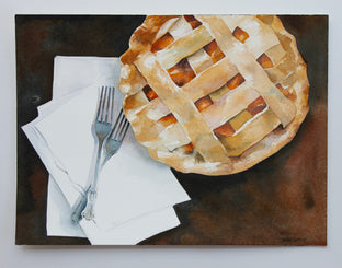 Peach Pie for Two by Dwight Smith |  Context View of Artwork 