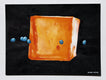 Original art for sale at UGallery.com | Blue Moons by Dwight Smith | $325 | watercolor painting | 9' h x 12' w | thumbnail 3
