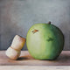 Original art for sale at UGallery.com | Spring Cider by Dwight Smith | $300 | watercolor painting | 8' h x 8' w | thumbnail 1