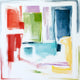 Original art for sale at UGallery.com | Fancy Odds XIX by Naoko Paluszak | $1,600 | oil painting | 30' h x 30' w | thumbnail 1