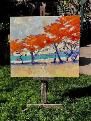 Orange Cypress by James Hartman |  Context View of Artwork 