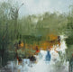 Original art for sale at UGallery.com | On Ebenezer River by Ronda Waiksnis | $750 | oil painting | 30' h x 22' w | thumbnail 4