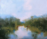 Original art for sale at UGallery.com | River's Landscape by Ronda Waiksnis | $1,100 | oil painting | 31.5' h x 37' w | thumbnail 1