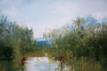 Original art for sale at UGallery.com | River's Landscape by Ronda Waiksnis | $1,100 | oil painting | 31.5' h x 37' w | thumbnail 4