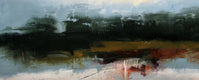 Original art for sale at UGallery.com | Towards Robinson, Trees by Ronda Waiksnis | $1,325 | oil painting | 27' h x 49' w | thumbnail 4