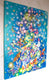 Original art for sale at UGallery.com | Butterflies and Fireflies Flying in the Night Sky by Natasha Tayles | $1,150 | acrylic painting | 24' h x 30' w | thumbnail 2