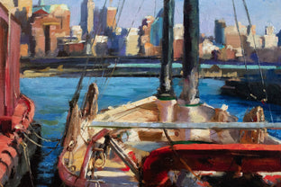 View across the East River by Jonelle Summerfield |   Closeup View of Artwork 