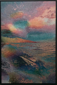 fiber artwork by Jack R. Mesa titled Coast (Image Colored by Its Own Sound)