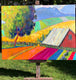 Original art for sale at UGallery.com | A Small Farm by James Hartman | $7,300 | oil painting | 48' h x 65' w | thumbnail 3