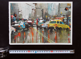 Wet Market Street by Maximilian Damico |  Context View of Artwork 