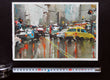 Original art for sale at UGallery.com | Wet Market Street by Maximilian Damico | $575 | watercolor painting | 7.5' h x 11' w | thumbnail 3