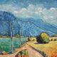 Original art for sale at UGallery.com | Berkeley Marina towards the Hills by James Hartman | $1,550 | oil painting | 30' h x 30' w | thumbnail 1