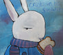 Original art for sale at UGallery.com | Joshua Cumber by Andrea Doss | $250 | acrylic painting | 14' h x 11' w | thumbnail 4