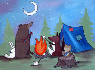 The Camping Trip by Andrea Doss |  Artwork Main Image 