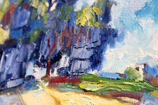 Colorful Fields by James Hartman |   Closeup View of Artwork 