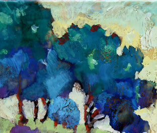 Mountain Pass Trees by James Hartman |   Closeup View of Artwork 