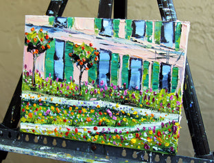 Monet in the Spring by Lisa Elley |  Context View of Artwork 