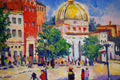 Original art for sale at UGallery.com | Summer Day in Georgetown by Suren Nersisyan | $550 | oil painting | 11' h x 14' w | thumbnail 3