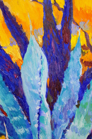 Blue Agave by Suren Nersisyan |   Closeup View of Artwork 