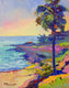 Original art for sale at UGallery.com | Early Evening (Santa Barbara) by Suren Nersisyan | $425 | oil painting | 14' h x 11' w | thumbnail 1