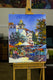 Original art for sale at UGallery.com | Mexican Market in Los Angeles, Union Station, Midday by Suren Nersisyan | $1,600 | oil painting | 28' h x 22' w | thumbnail 3