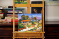 Original art for sale at UGallery.com | Summer, Village in Italy by Suren Nersisyan | $450 | oil painting | 11' h x 14' w | thumbnail 2