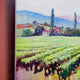 Original art for sale at UGallery.com | Vineyards, Early Summer Morning, California by Suren Nersisyan | $2,600 | oil painting | 30' h x 48' w | thumbnail 3