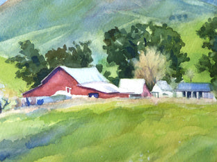 In the Valley by Catherine McCargar |   Closeup View of Artwork 