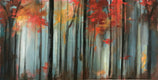 Original art for sale at UGallery.com | Into The Woods by Drew Noel Marin | $2,625 | acrylic painting | 24' h x 48' w | thumbnail 1