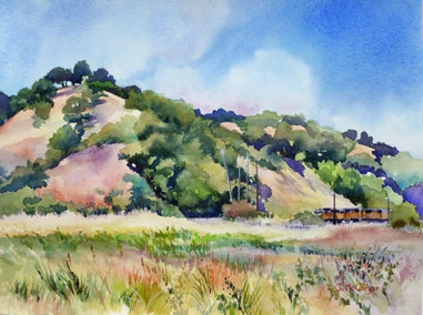 watercolor painting by Catherine McCargar titled In View