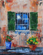 Original art for sale at UGallery.com | Find Me in Italy by Lisa Elley | $300 | oil painting | 10' h x 8' w | thumbnail 1