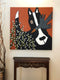 Original art for sale at UGallery.com | Snowberry by Jaime Ellsworth | $2,700 | acrylic painting | 36' h x 36' w | thumbnail 3