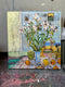 Original art for sale at UGallery.com | Studio Still Life with Alstroemeria by James Hartman | $2,800 | encaustic artwork | 36.75' h x 34.25' w | thumbnail 3