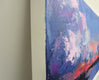 Original art for sale at UGallery.com | Beach at Sunset by Janet Dyer | $700 | acrylic painting | 12' h x 24' w | thumbnail 2