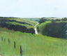 Original art for sale at UGallery.com | River, Somerset by Janet Dyer | $1,250 | acrylic painting | 20' h x 24' w | thumbnail 1