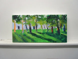 Trees, Island Road by Janet Dyer |  Context View of Artwork 