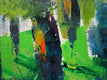 Original art for sale at UGallery.com | Trees, Island Road by Janet Dyer | $700 | acrylic painting | 12' h x 24' w | thumbnail 4