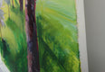 Original art for sale at UGallery.com | Trees Meeting by Janet Dyer | $1,150 | acrylic painting | 20' h x 24' w | thumbnail 2