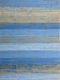 Original art for sale at UGallery.com | Indigo/Beige Stripes by Janet Hamilton | $2,775 | oil painting | 40' h x 30' w | thumbnail 1