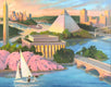 Original art for sale at UGallery.com | River Cities - Commission by Jesse Aldana | $1,000 | oil painting | 16' h x 20' w | thumbnail 2