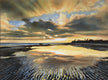 Original art for sale at UGallery.com | Tide Pools by Jesse Aldana | $950 | oil painting | 18' h x 24' w | thumbnail 1