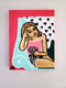 Original art for sale at UGallery.com | My Valentine by Jessica JH Roller | $450 | acrylic painting | 16' h x 12' w | thumbnail 3