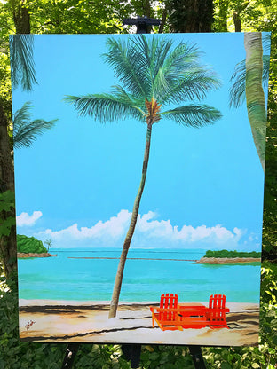 Dreaming of Palm Trees by John Jaster |  Context View of Artwork 